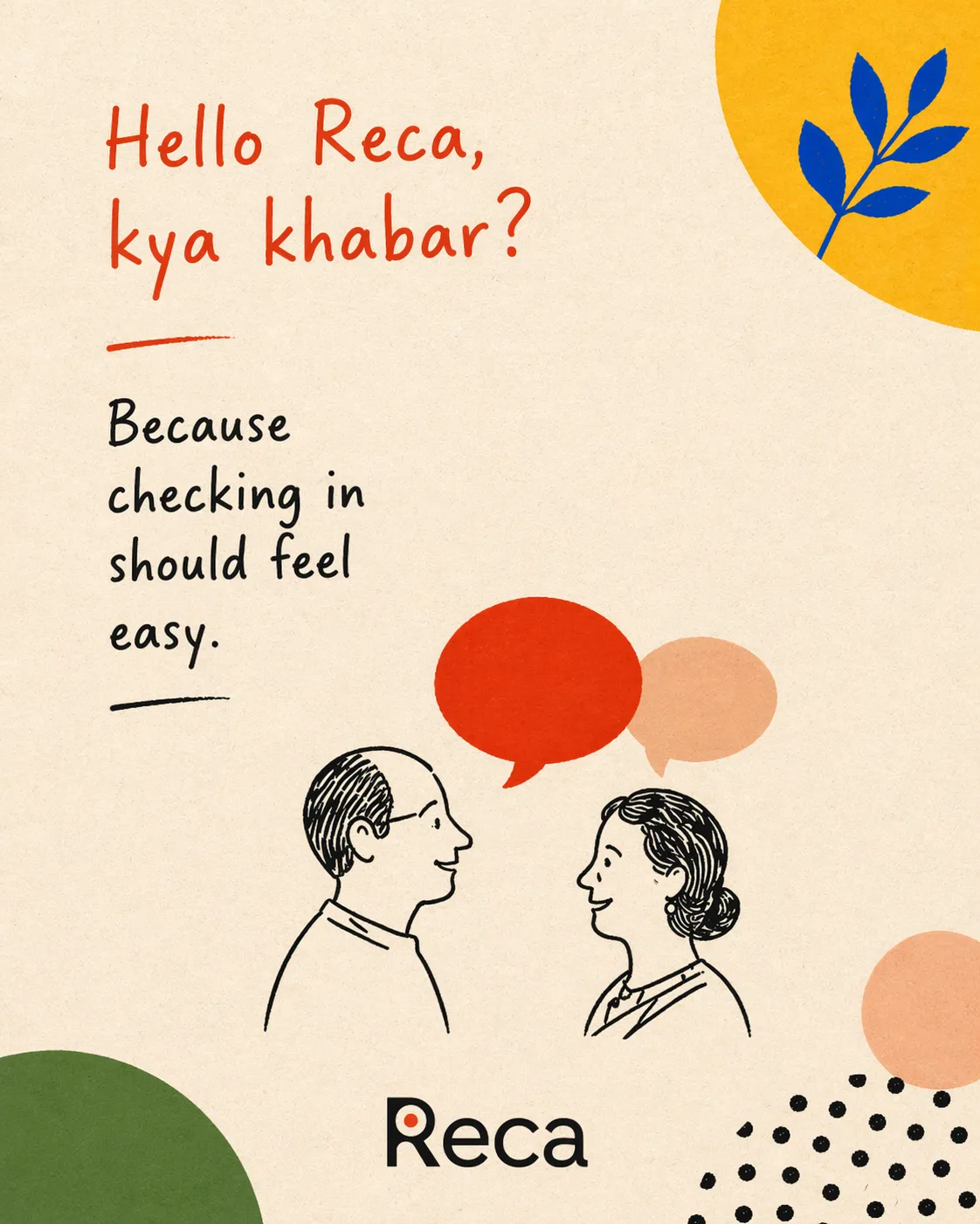 Saying hello to Reca